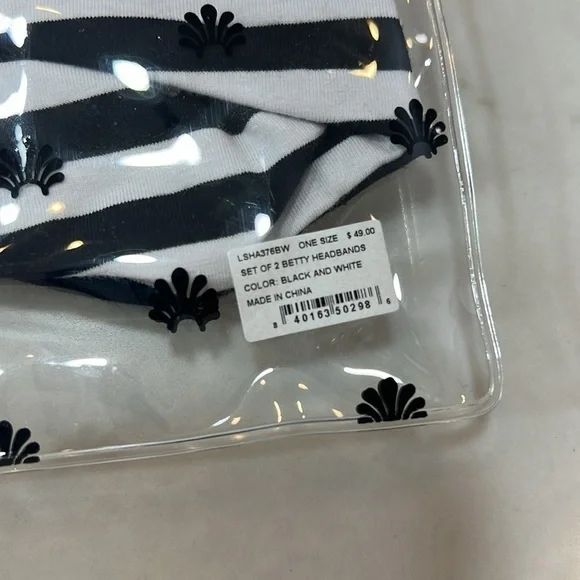 Lele Sadoughi set of 2 headbands, brand new.